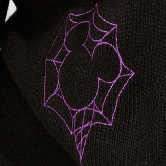 ❤️NWT VINTAGE TORRID CARDIGAN MICKEY MINNIE MOUSE HALLOWEEN HOODIE SWEATER PLUS - Picture 3 of 13